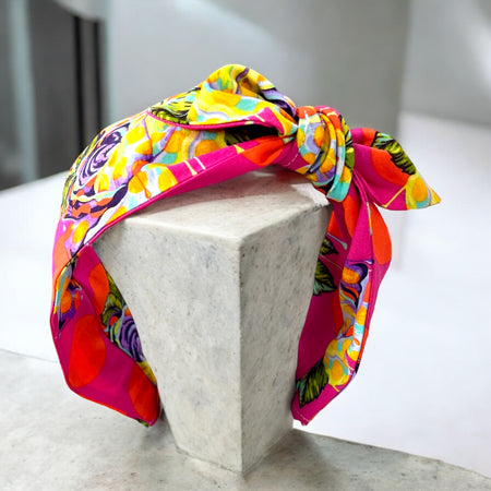 Tula Pink Fabric Side Bow Headband