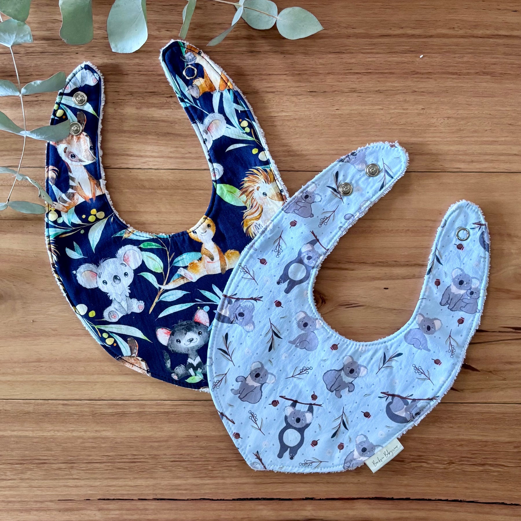 Australiana Baby Bib Set 1