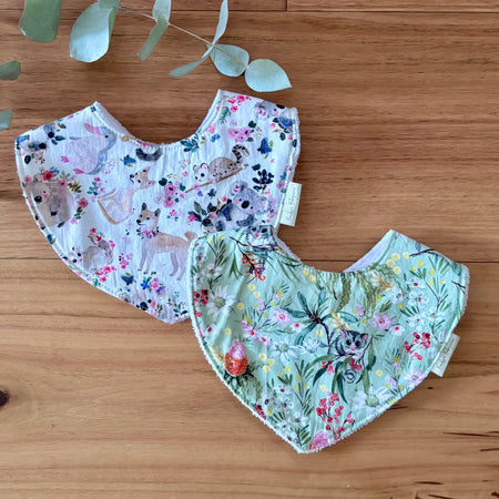 Australiana Baby Bib Set 4