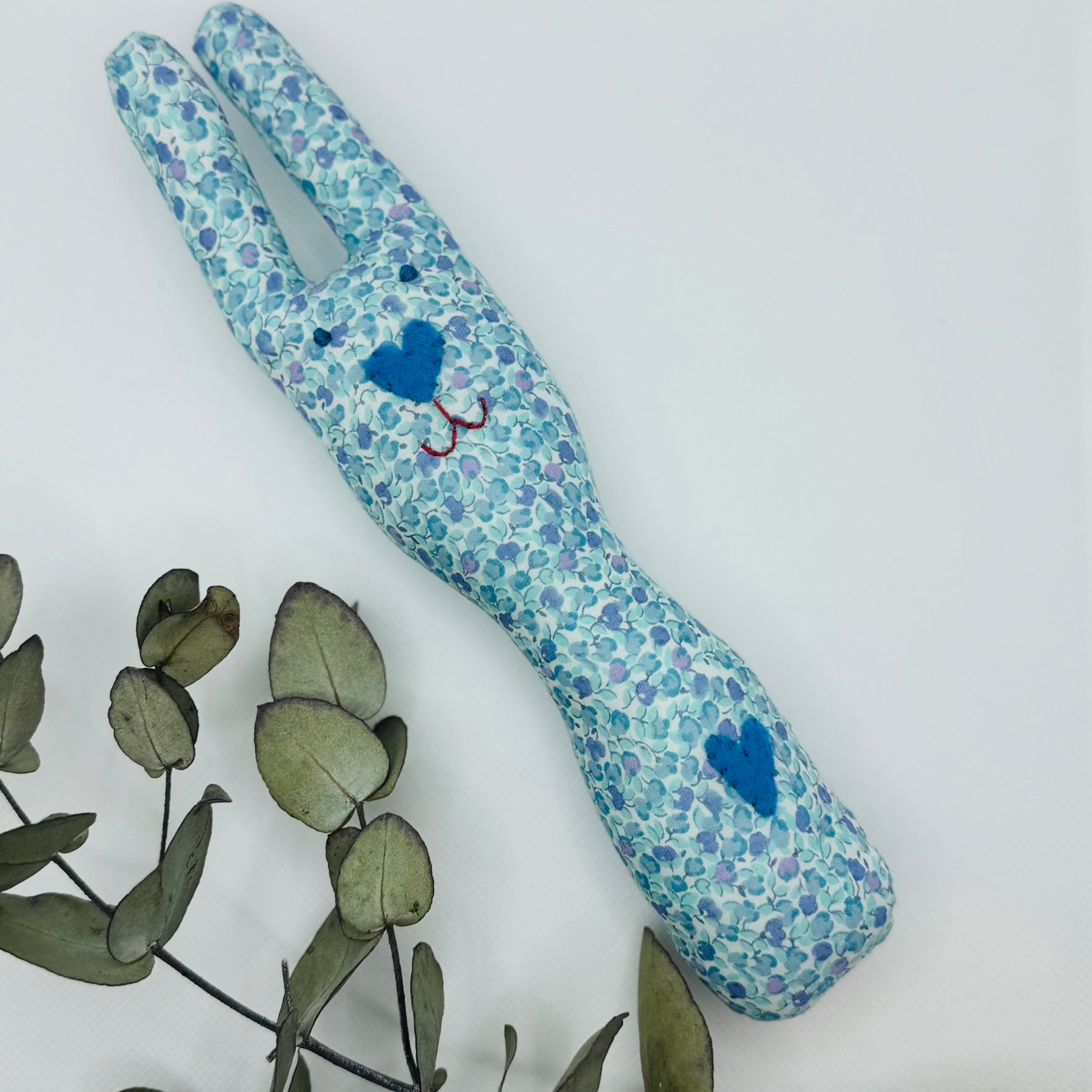 Bunny Rattle - for baby boys