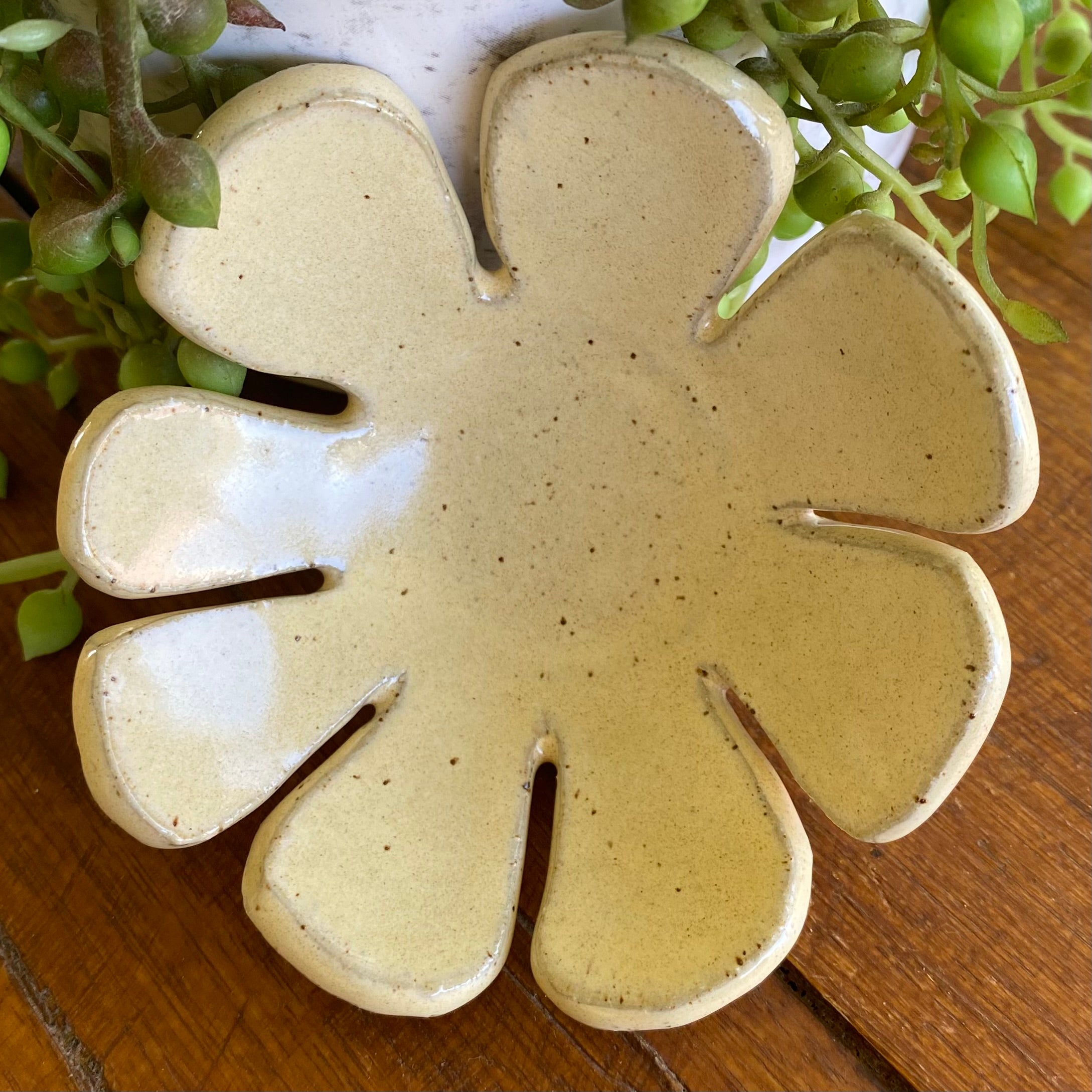 Handmade Ceramic Egg Separator|Herb Stripper|Flower Frog|Pottery