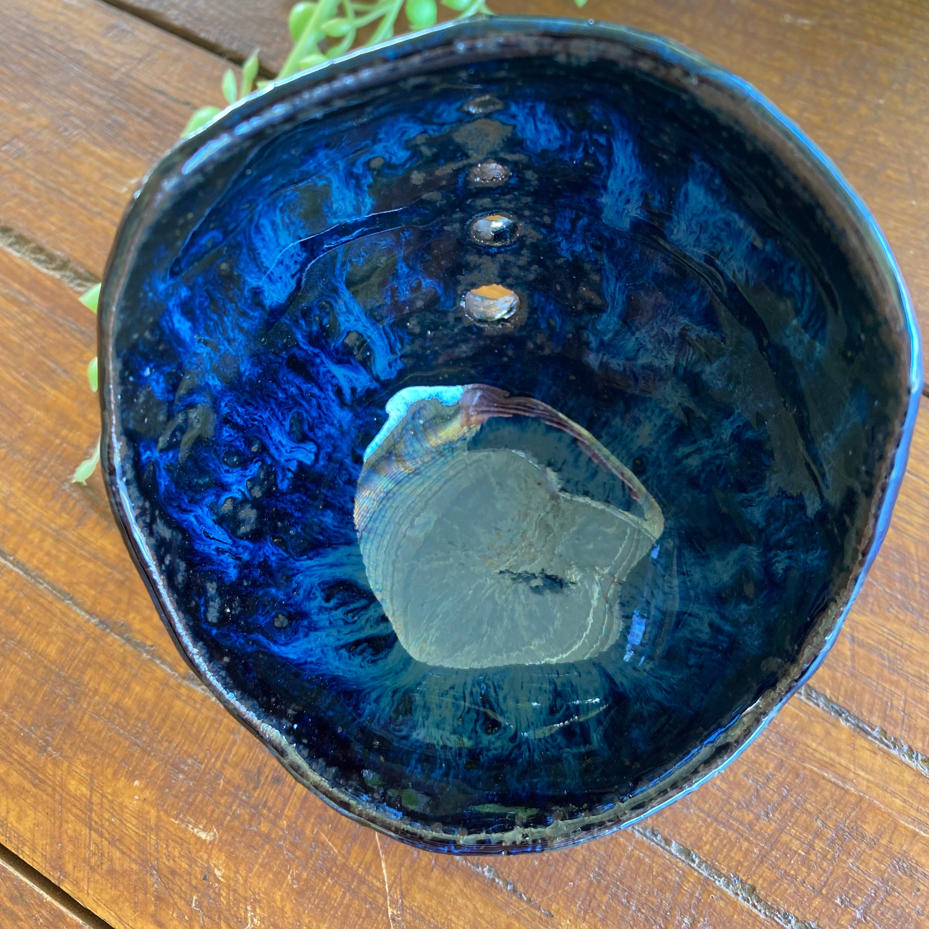 Handmade Ceramic Herb Stripper / Handmade Pottery