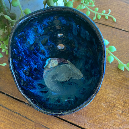 Handmade Ceramic Herb Stripper / Handmade Pottery