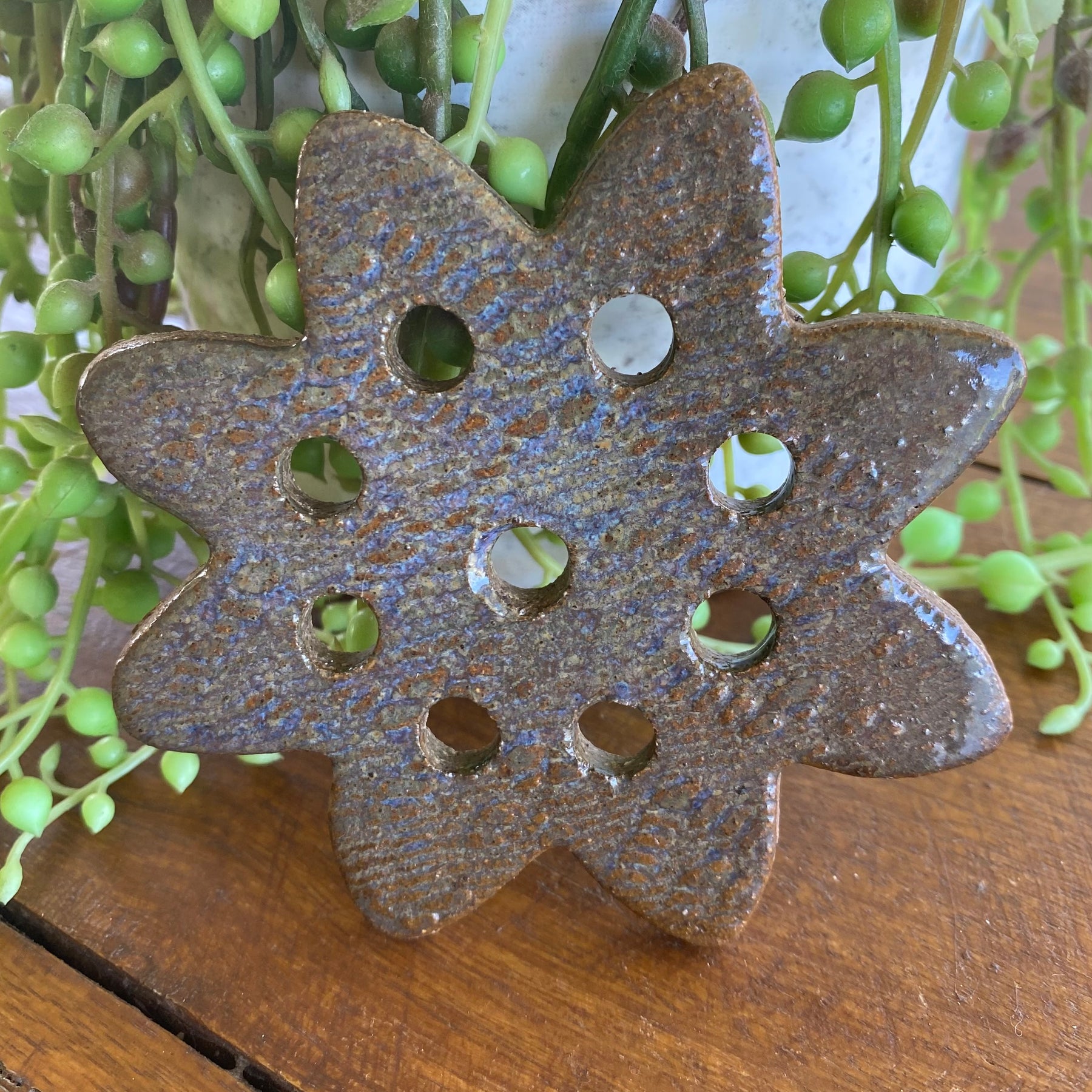 Flower Frogs for Jars/Floral Arrangement Frogs/Handmade Pottery