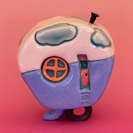 Small Retro Collectable Ceramic Caravan