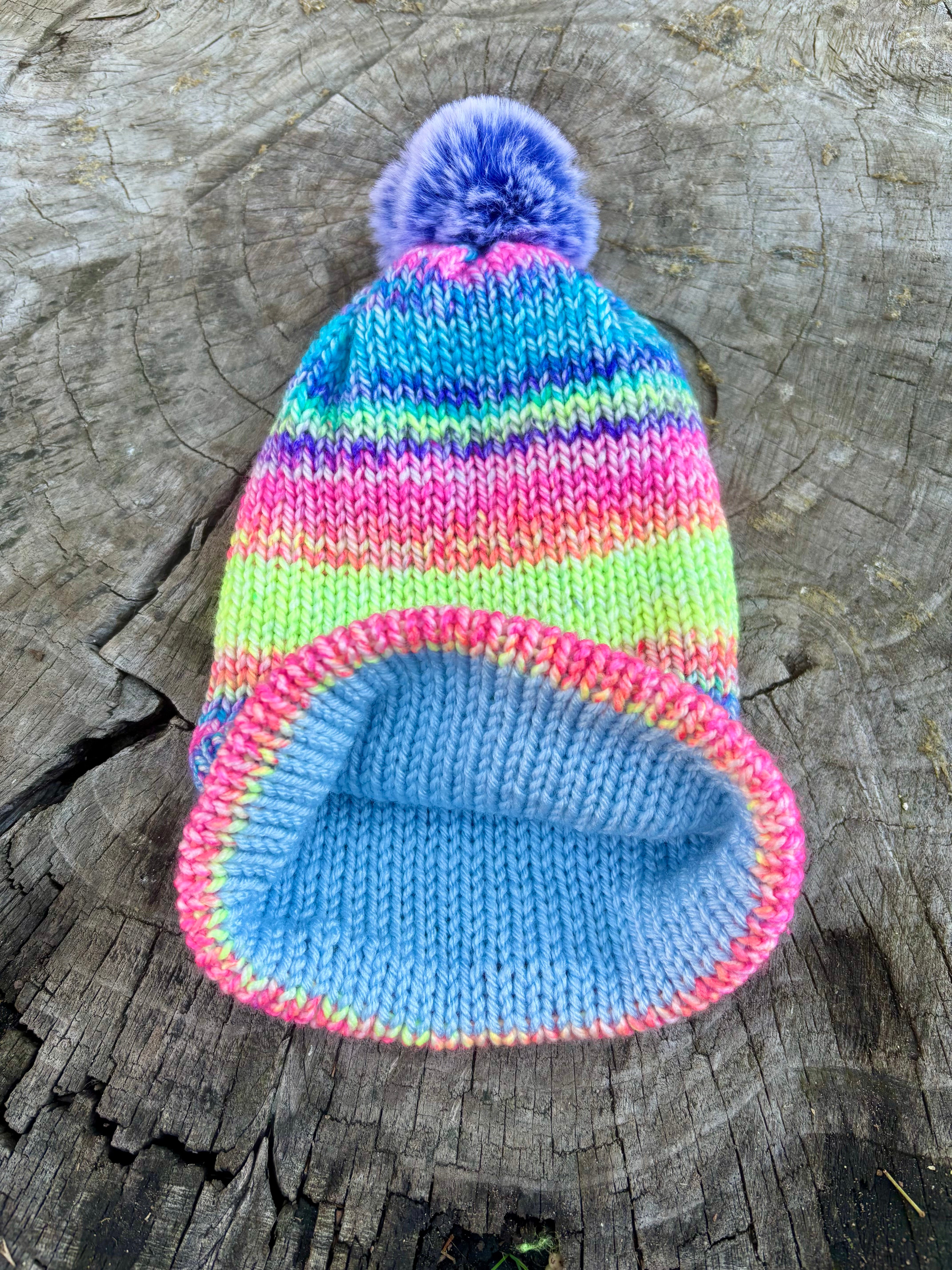 Knitted Beanie Kids Winter Hat