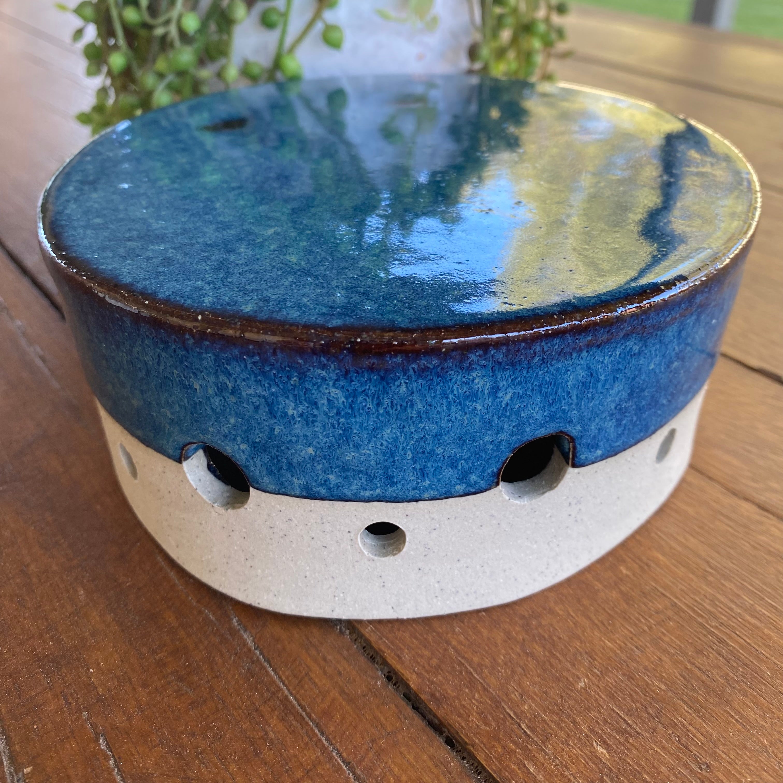 Handmade Ceramic Brie Cheese Warmer|Handmade Pottery
