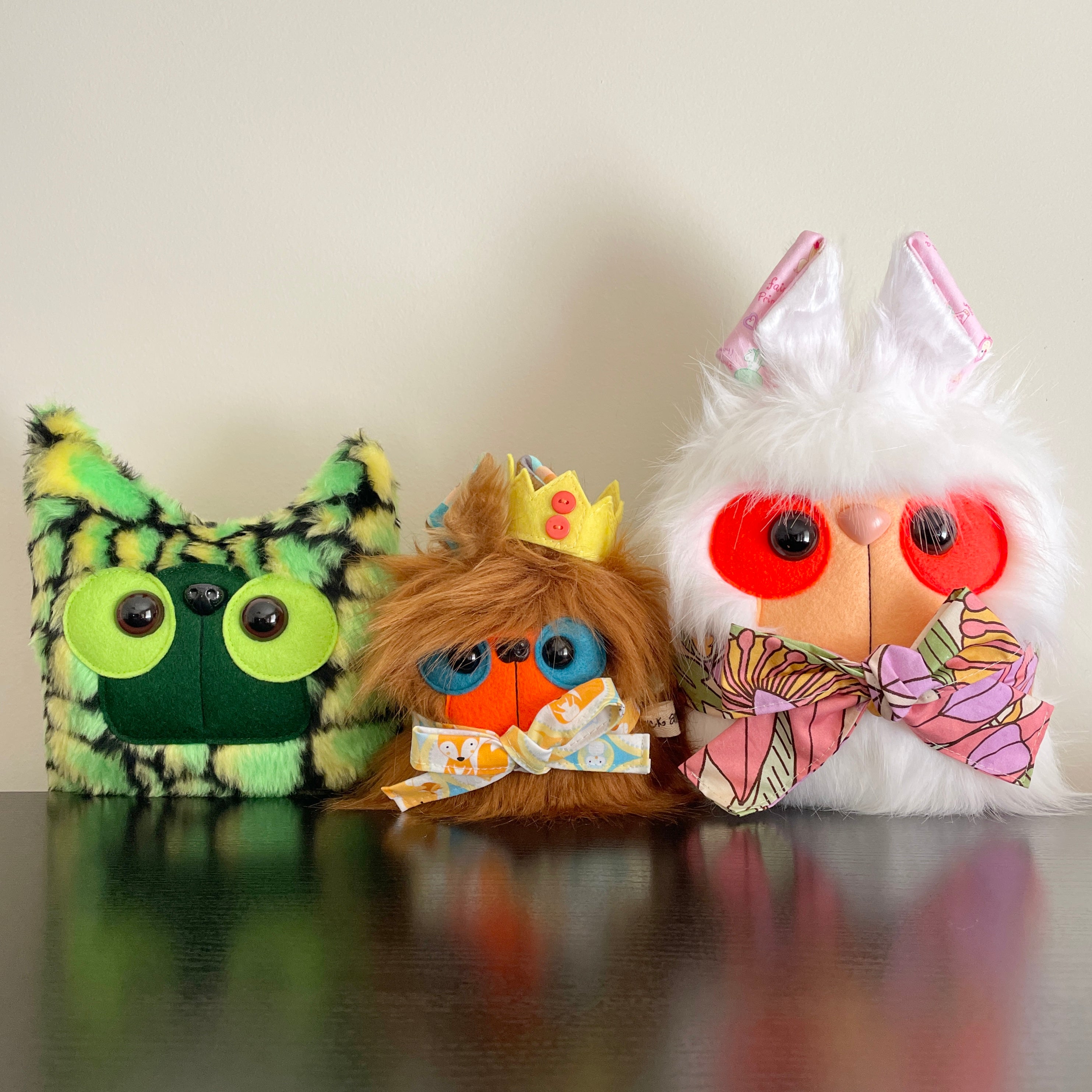 Bobblebear Crocodile 23cm Handmade Decorative Fur Plush