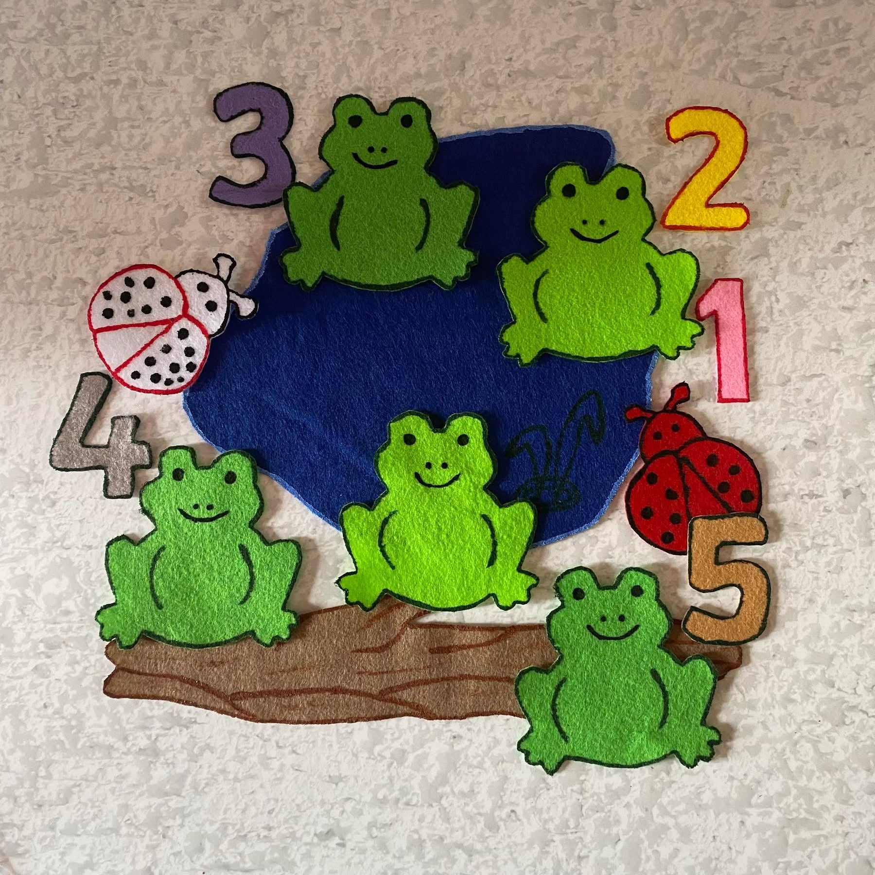 Counting Rhyme Felt Sets
