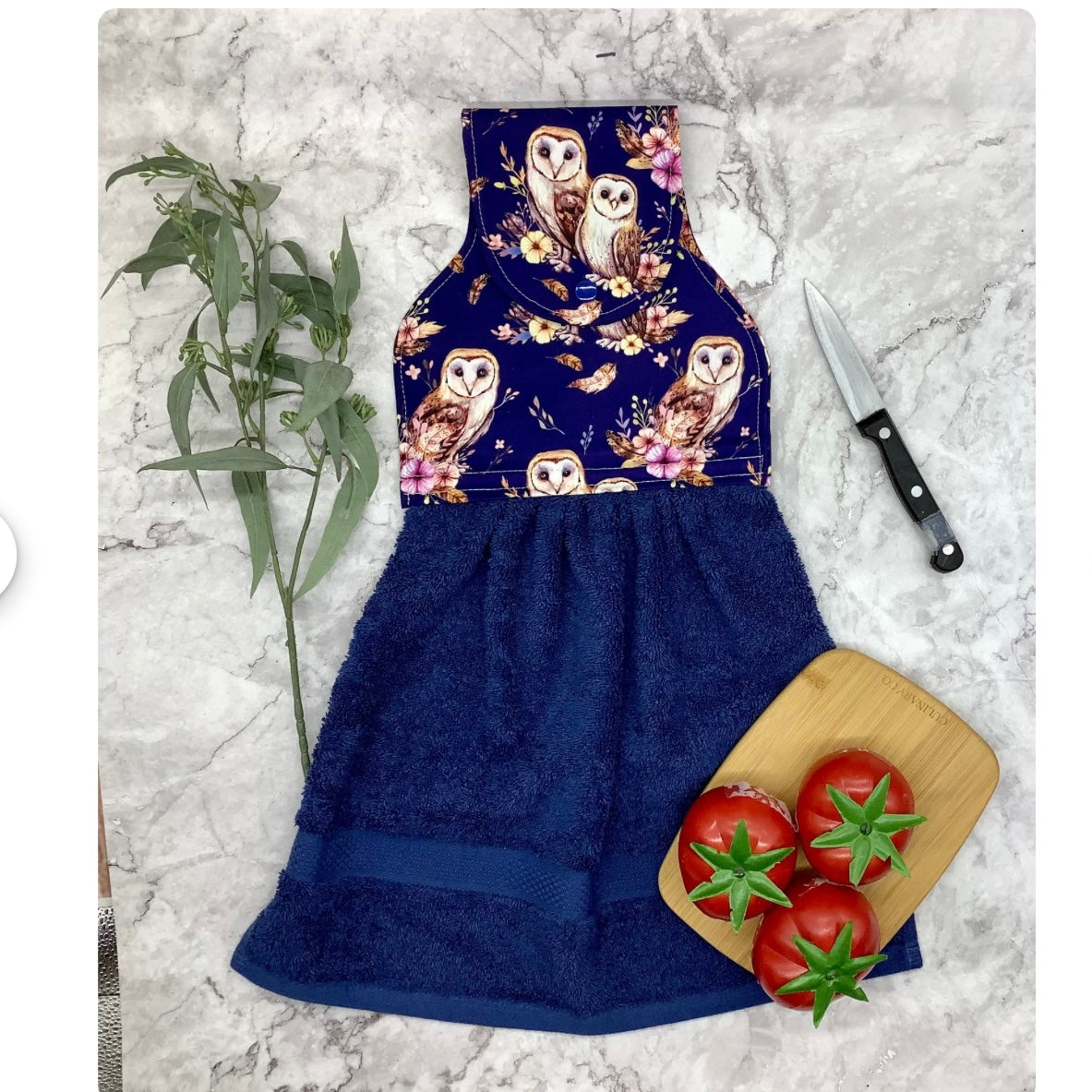 Owls hanging hand towel - 3 Designs