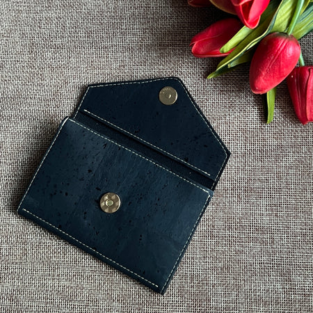 Mini Slimline Cork Wallet – Compact Wallet for Everyday Essentials