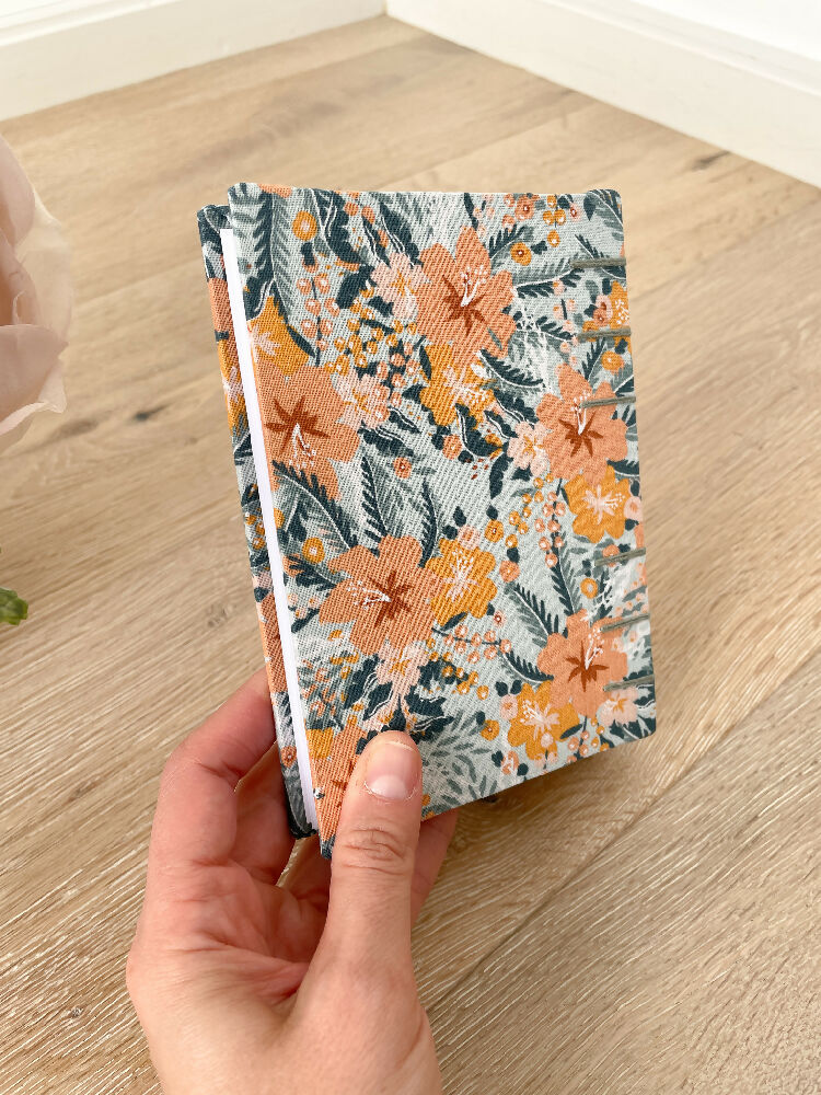 A6 Notebook (Lined) - "Azalea"