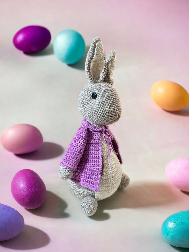 Crochet Easter Bunny in Jacket