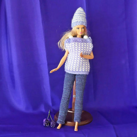 Barbie Doll and casual 3 piece outfit.