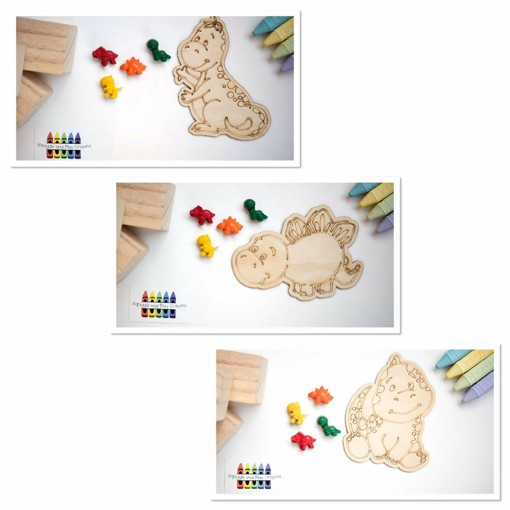 Kid Made Modern Dino Crayon - Large