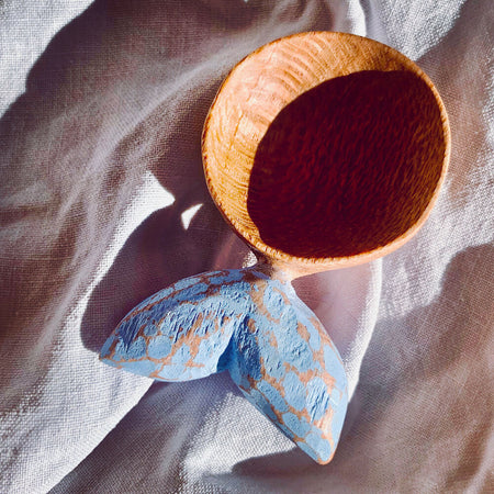 Handcarved Wooden Whale Spoon