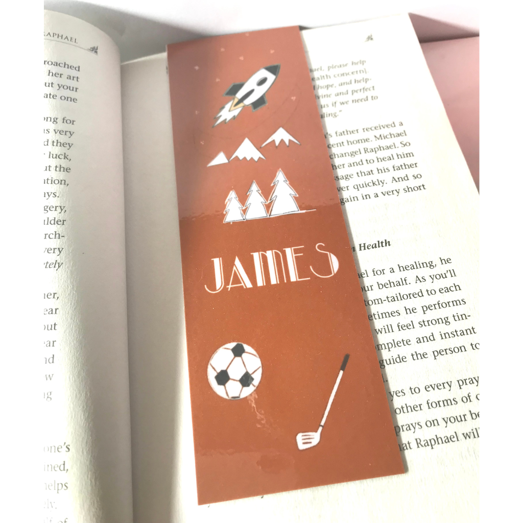Personalised Book Marks
