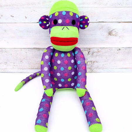 Jazzy the Sock Monkey - Canteen Fundraiser - READY TO SHIP