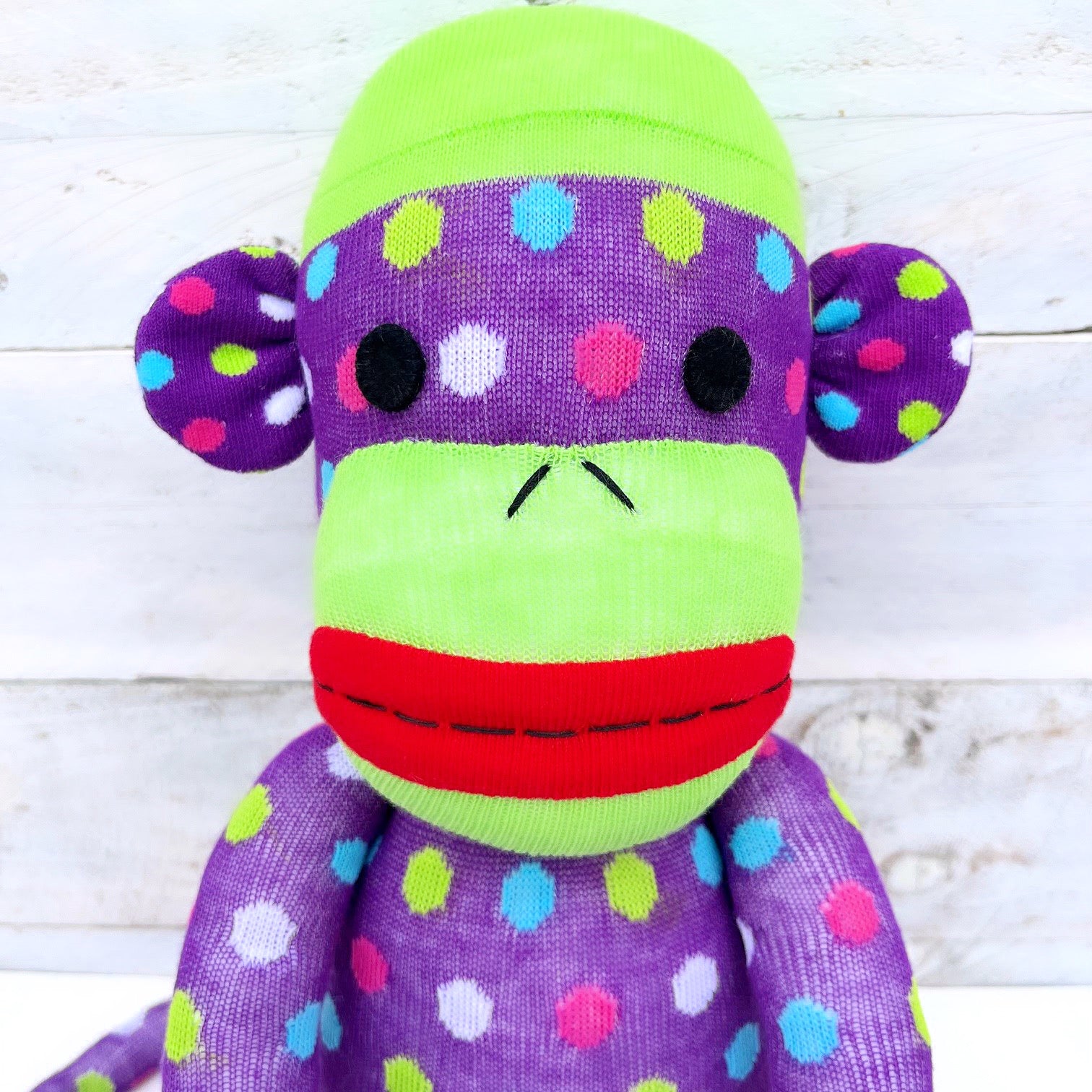 Jazzy the Sock Monkey - Canteen Fundraiser - READY TO SHIP