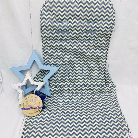 Pronto Seat Cover Set - Chevron & Stripes