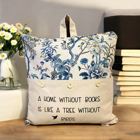 A tree without birds- Book/tablet Reading Cushion