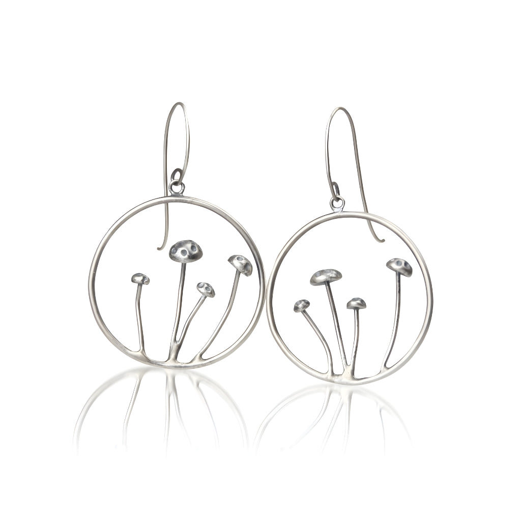 Pixie’s Parasol Mushroom Earrings