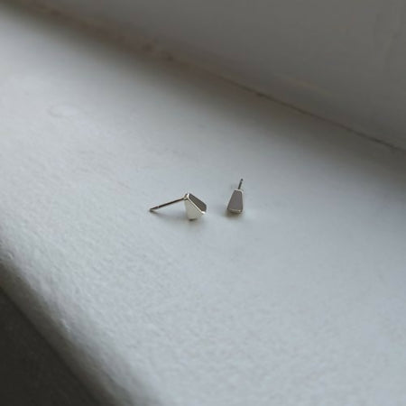 handmade geometric studs