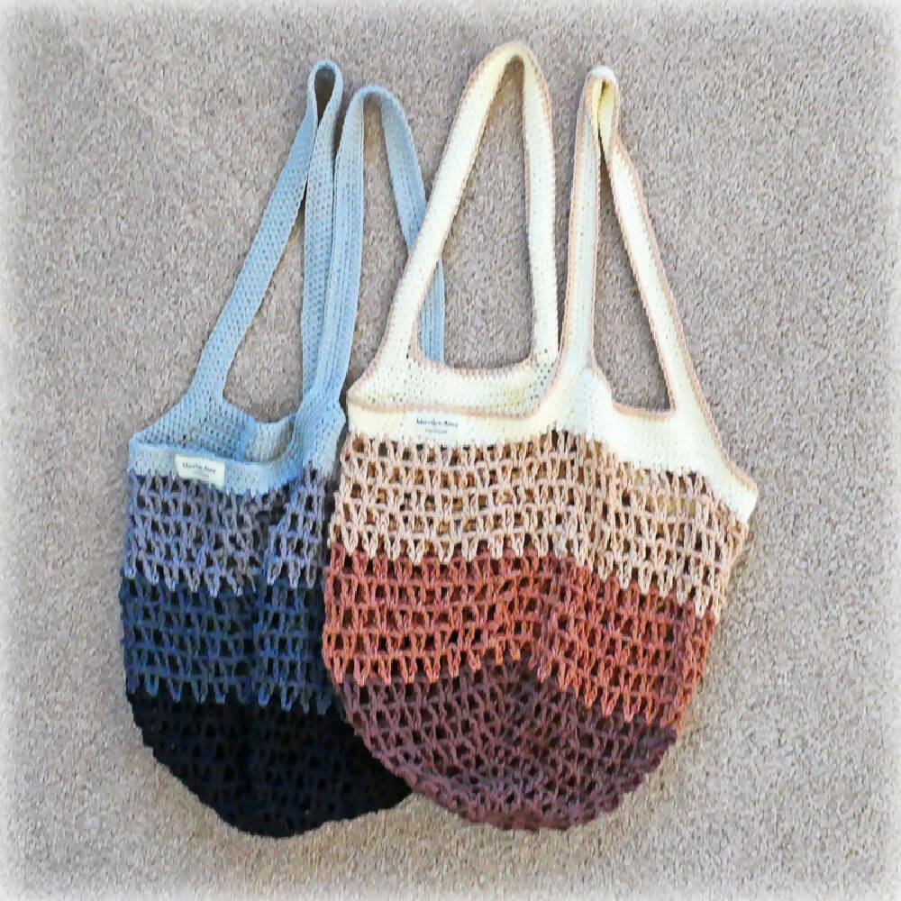 Eco friendly Shopper market, mesh, Free post