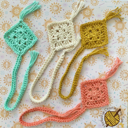 Handmade | Crochet | Bookmark | 100% Cotton | 30cm length