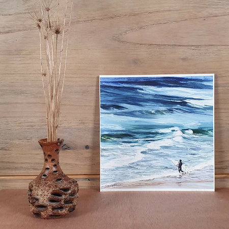 Art Print: Call of the waves, Soldiers Beach, New South Wales