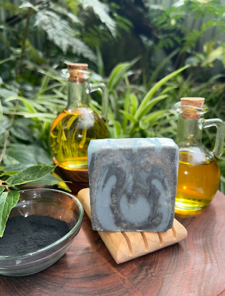 Blue man soap for him