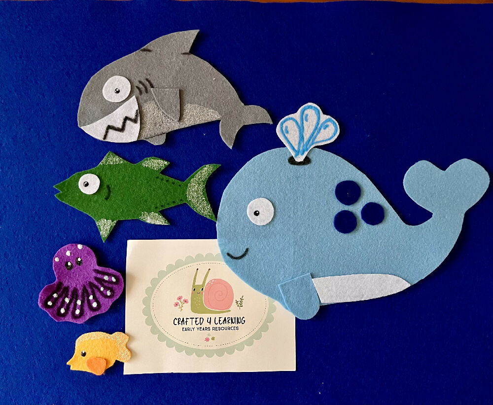 Slippery Fish Felt Board Set