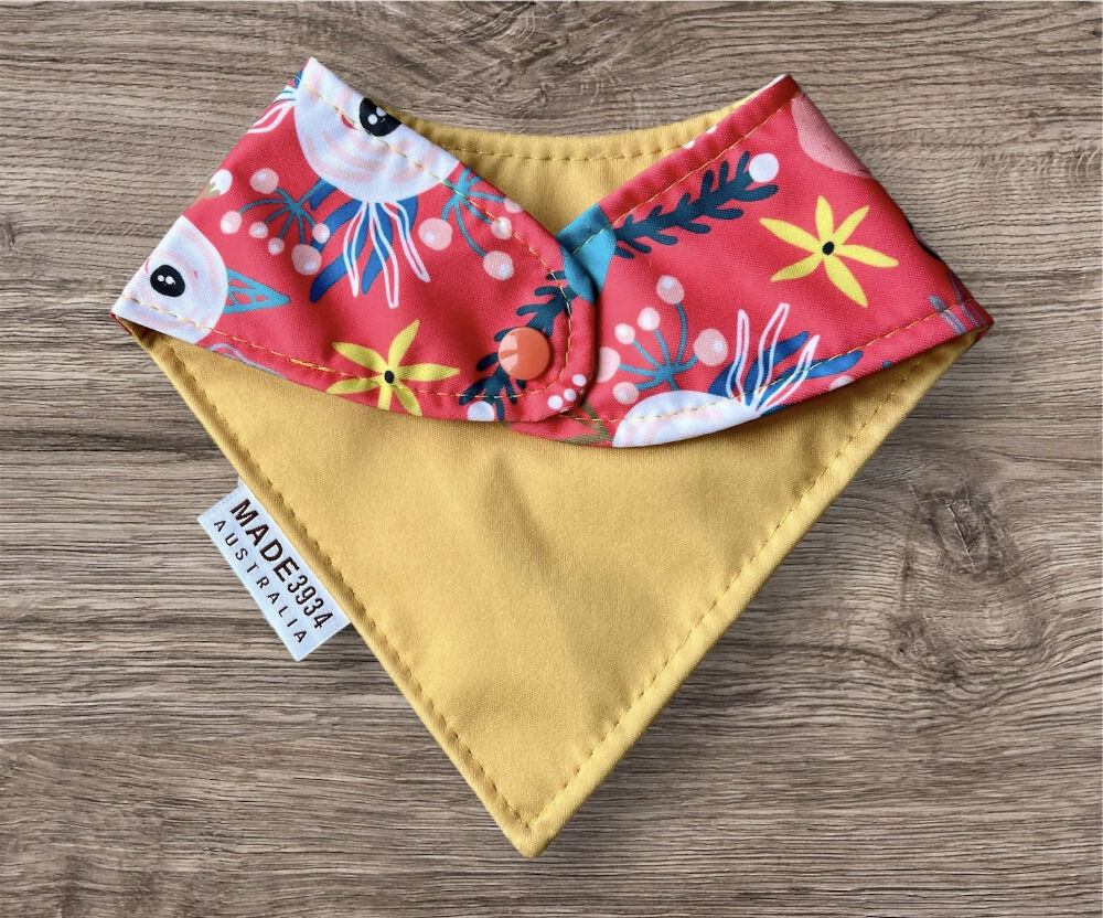 Bandana Style Waterproof Bib - Colourful