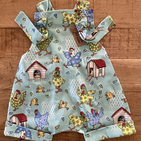 Chook pen Overalls/Rompers