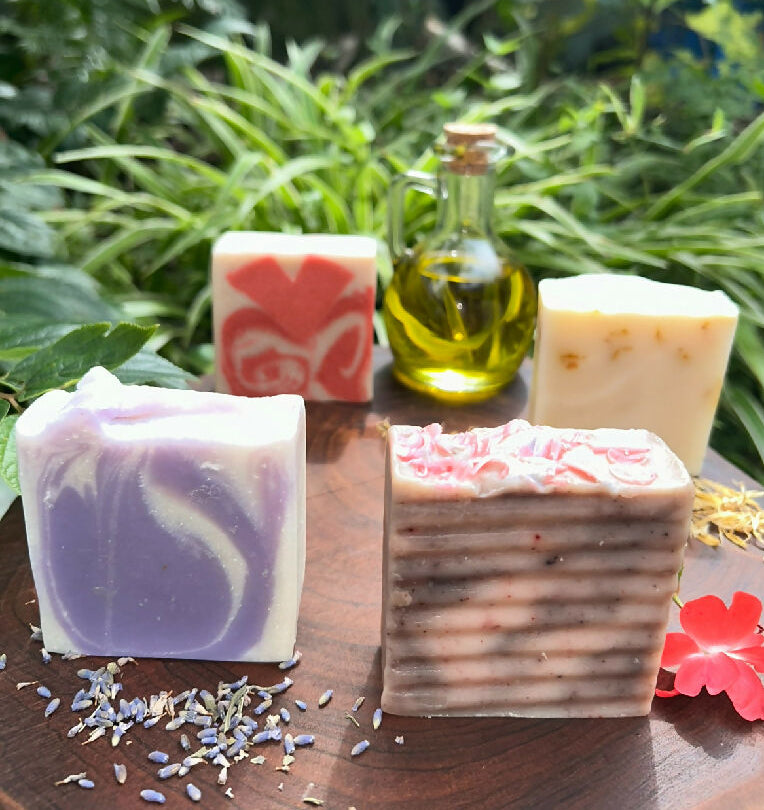 Flower soap pack