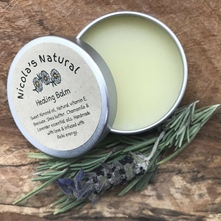 Healing Balm - Divine Lavender & Chamomile 25g tin - Go Natural