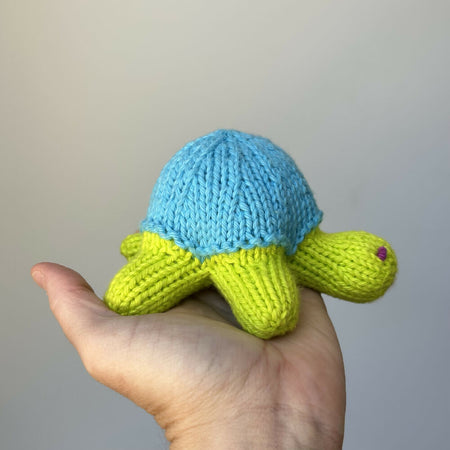 Hand-Knitted | Sea Creature | Turtle | Octopus | Starfish | Stacking Toy | Ready to Ship