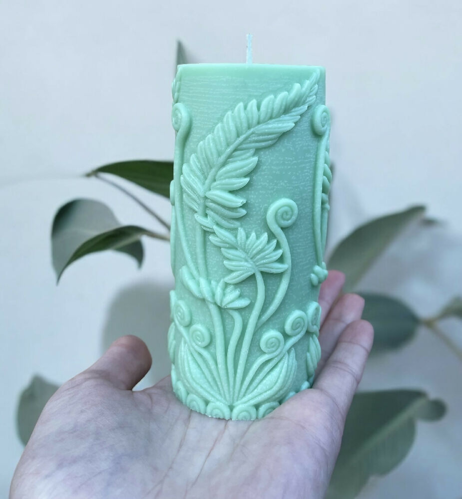 Tall Fern Candle