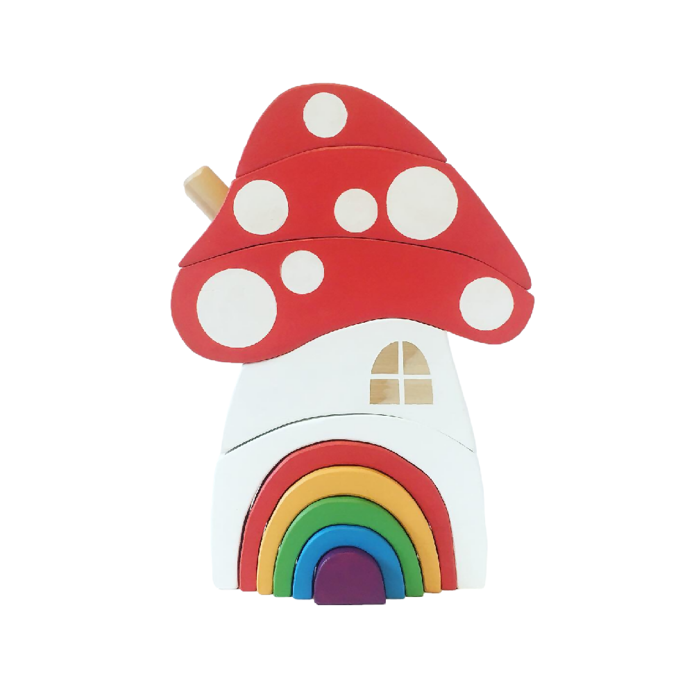 Bright toadstool