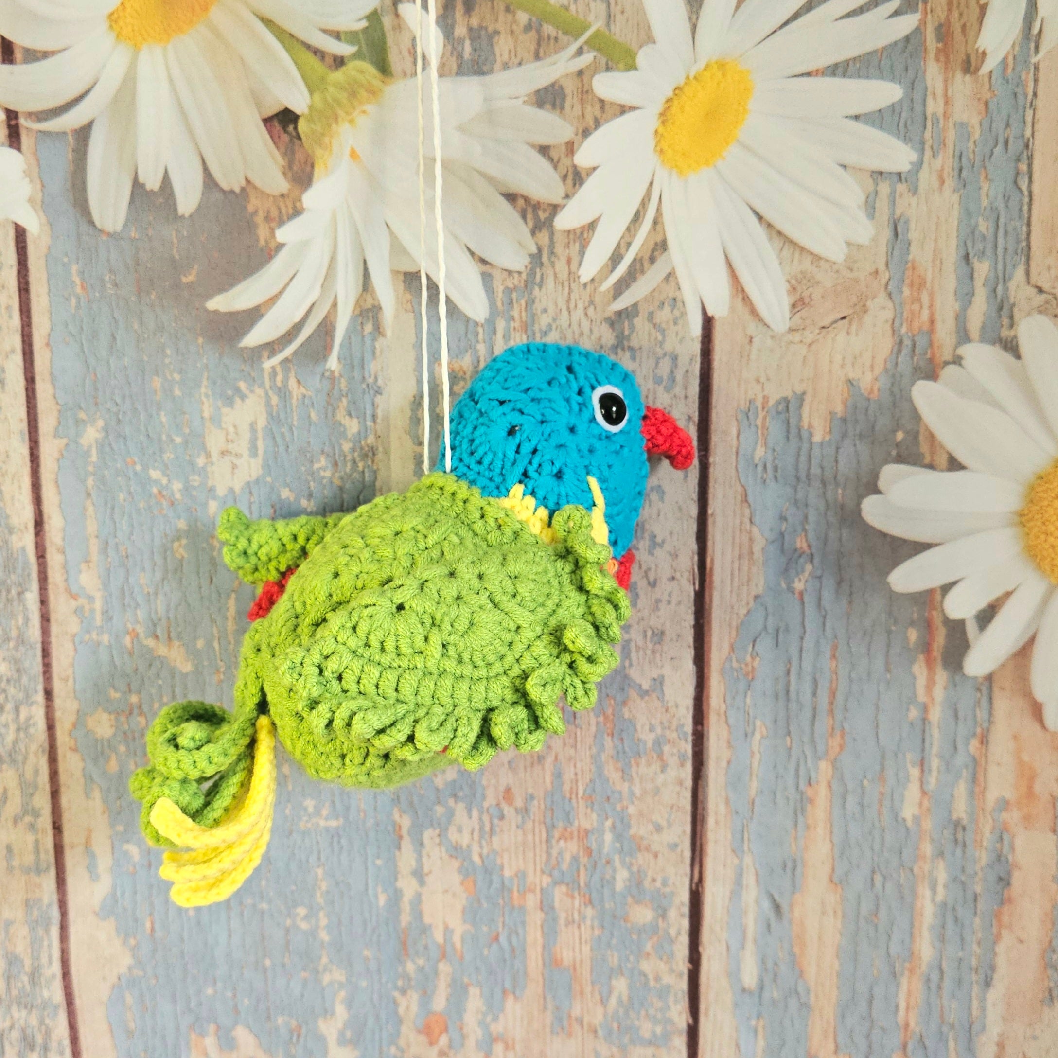 Crocheted Bird - Lorikeet