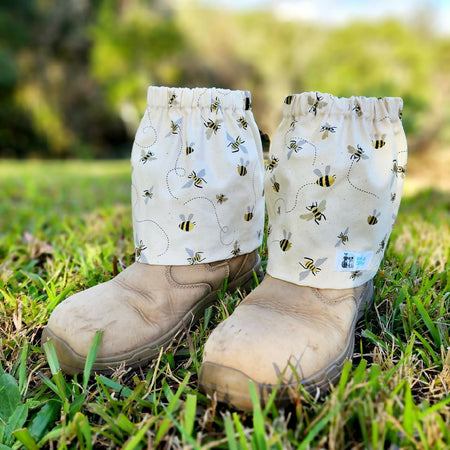 Sock/Boot Protectors - Little Bees or Bright Happy Bees (2 options)