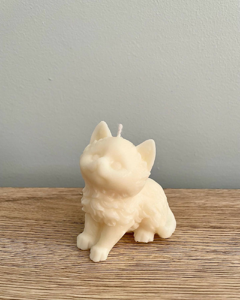 Cat Pillar Candle