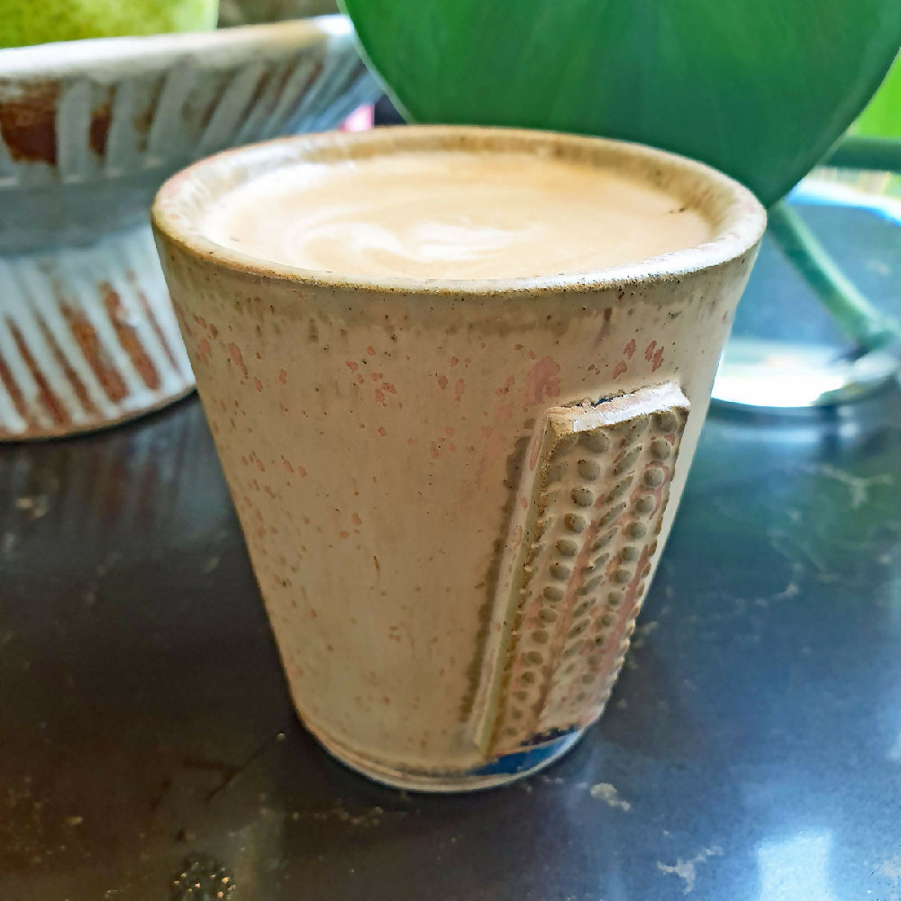 The perfect handmade coffee cup - macchiato - Yallingup art and Crafts - Australia