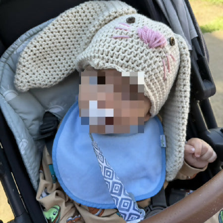 Crochet Bunny Cap with ears