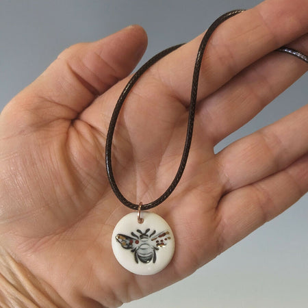 bee necklace