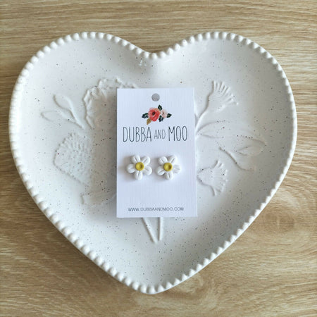 Retro Flower Studs - Assorted Colours