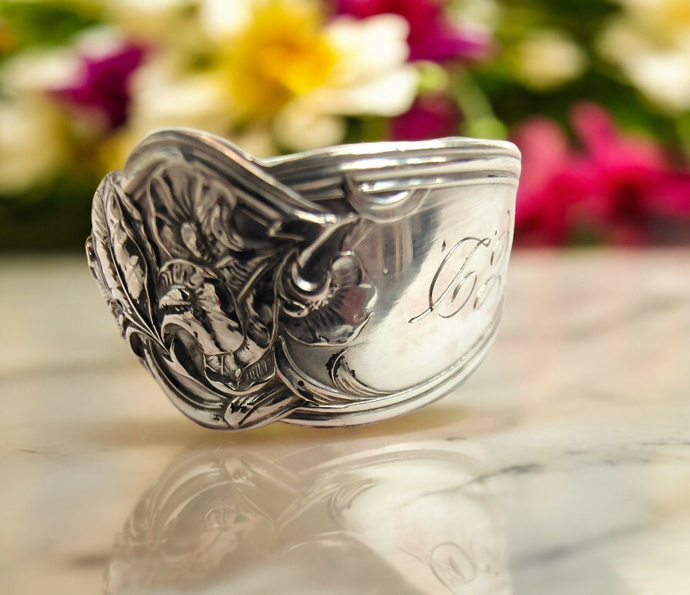 1907 Fleur de Lis Spoon Ring - Main Image
