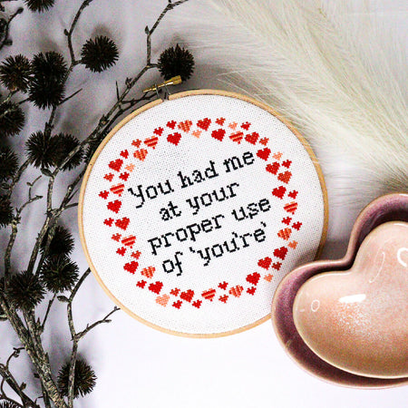 Forever Yours Cross Stitch Kit