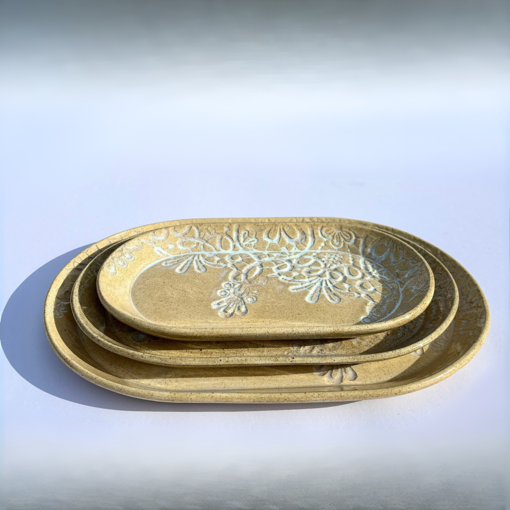 Ceramic Oval Plates/Trays