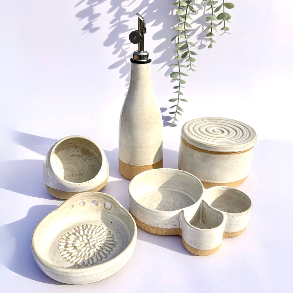 Ceramic Garlic Grater - Hand Made Ceramic